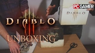 Diablo 3 unboxing [upl. by Einalam]