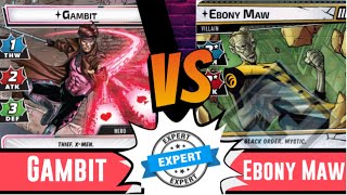 Marvel Champions  Mad Titans Shadow Gambit  Vs Expert Ebony Maw  Aggression  Solo  True Solo [upl. by Zetes480]