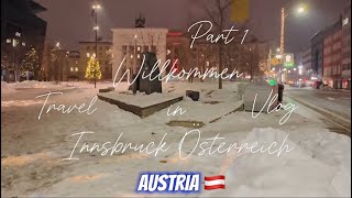 Innsbruck Austria Winter Travel Vlog 2023 Part 1 innsbruck austria moteloneinnsbruck obb fypシ [upl. by Darwin185]