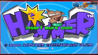 Andamiros hammer 1 attract mode MAME 0177 4 IOW Arcade Tours [upl. by Airalednac]