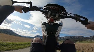 The way I learned to Wheelie  Moped Wheelie fail  Beta RR 50 Track  Moped Austria [upl. by Einnol200]