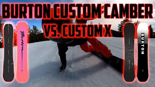 Burton Custom Camber 2023 Review vs Custom X amp Territory Manager [upl. by Eilah168]