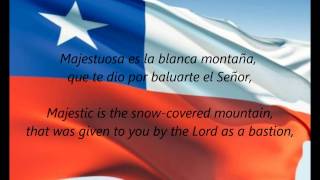 Chilean National Anthem  quotHimno Nacional De Chilequot ESEN [upl. by Hanny]