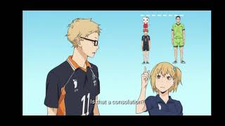 Tsukki Yachi and Yamaguchi brainstorming moment  Haikyu [upl. by Franz]