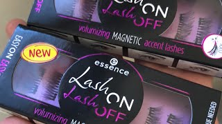 Lash On Lash Off  Ciglia finte magnetiche Essence [upl. by Sulecram797]