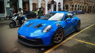 Track Weapon  Indias One and Only Porsche 992 GT3 RS in Shark Blue [upl. by Yelrac]