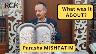 The 10 Commandments Clarified  Parashat Mishpatim by Rabbi Horwitz [upl. by Tenrag]