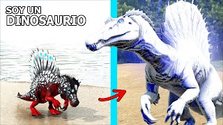 LA HISTORIA DEL DINOSAURIO ESPINOSAURUS CELESTIAL DIOS Evoluciono para luchar ARK Soy un Dinosaurio [upl. by Digdirb826]