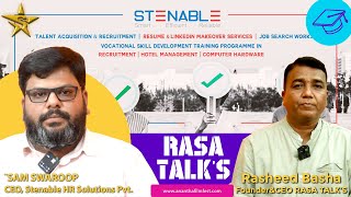 SAM SWAROOP CEO Stenable HR Solutions Private Limited Interview Trailer 2024 skills rasatalks [upl. by Hselin694]