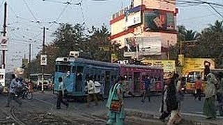 Trams in Calcutta India 2008 [upl. by Terriss]