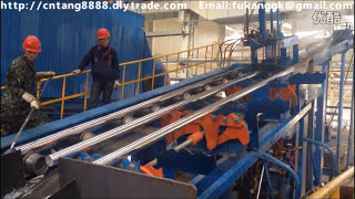 Fully automatic galvanizing plant for steel tube pipe fukanggkgmailcom whatsapp 008615610120989 [upl. by Willdon]