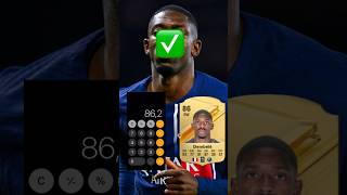 Dembele fifa 24 Rating [upl. by Enale]