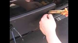 No Drill Front License Plate Installlation 2013 Passat [upl. by Wengert]