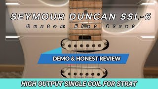 Seymour Duncan SSL6 Neck and Middle Pickups Demo NO TALKING [upl. by Riva]