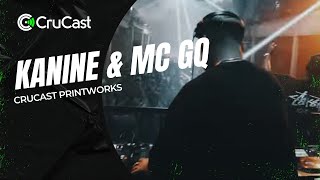 Crucast Printworks  Kanine amp MC GQ [upl. by Onibla]