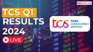 TCS Q1 Results LIVE I TCS FY25 Quarterly Earnings 2024 I TCS Q1 Results Today LIVE [upl. by Early]