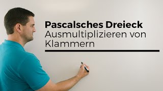 Pascalsches Dreieck zum Ausmultiplizieren von Klammern wichtig für hMethode [upl. by Nylhtac]