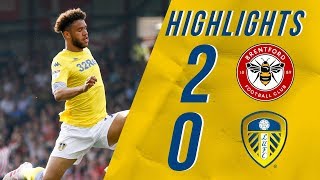 Highlights  Brentford 20 Leeds United  EFL Championship [upl. by Hermon711]