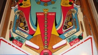 1974 Gottlieb MAGNOTRON Pinball Machine In Action [upl. by Linzer583]