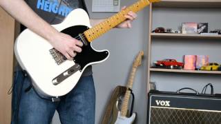 Led Zeppelin  Stairway To Heaven solo cover  VOX AC15  Squier Classic Vibe 50s Telecaster [upl. by Asilef326]