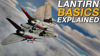 DCS F14 Tomcat LANTIRN Pod Basics Explained [upl. by Ahsaf]