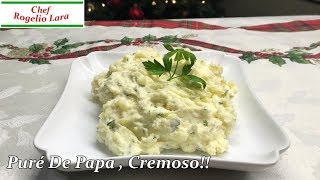 Puré De Papa  Cremosa Y Deliciosa Receta [upl. by Yacano384]