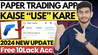 Front Page Trading App Kaise Use Kare  Paper Trading kaise kare  How to use Frontpage App [upl. by Ahsert]