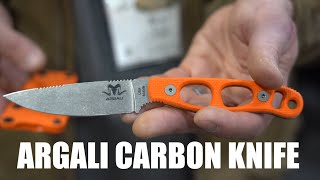 Ultralight Backcountry Gear  ARGALI CARBON KNIFE [upl. by Sandon609]