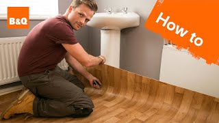 How to lay sheet vinyl flooring [upl. by Chernow]