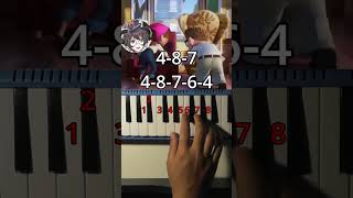 Married Life  Up Piano Tutorial shorts [upl. by Peirsen]