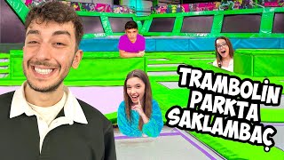 DEV TRAMBOLİN PARKTA SAKLAMBAÇ AhmetCanDündar siladundar1 ozdincferide [upl. by Solracnauj122]