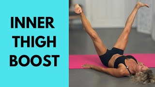 8 Minute Inner Thigh And Quad Workout At Home No Equipment Needed [upl. by Harness]