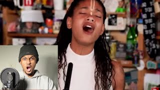 Willow Smith  Tiny Desk Concert Live PerformanceREACTION [upl. by Auka846]