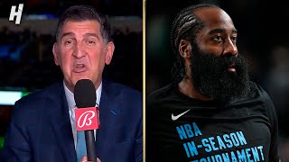 Mavs announcer Brian Dameris went off on James Harden [upl. by Enyrhtak244]