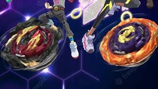 Im Back Doing beyblade contents Now PROMINENCE VALKYRIE VS XIPHOID XCALIBUR [upl. by Ailahtan503]