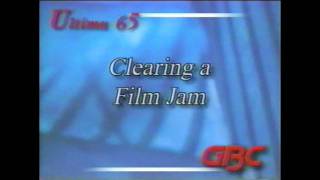 GBC Ultima 65  Clearing a Film Jam  1710740 [upl. by Neerihs661]