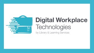 Digital Workplace Technologies [upl. by Hsetim188]