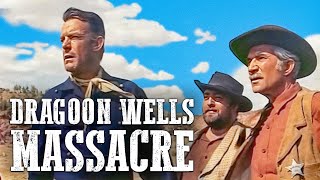 Dragoon Wells Massacre  Free Cowboy Film  Old West [upl. by Clauddetta]