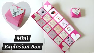 How to Make an Explosion Box  DIY Gift Box Tutorial [upl. by Bickart124]