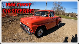 1966 Chevy C10 Stepside Reveal Full Restoration [upl. by Posner]