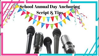 Annual day anchoring script in english  comparing for annual function in english [upl. by Eneloj]