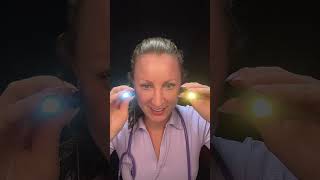 👩🏻‍⚕️ ASMR Sleep Doctor medical roleplay physical eye exam personal care attention layered sounds [upl. by Rafaelof785]