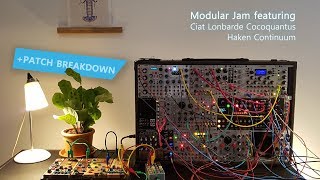 Patch Breakdown  Modular Diary  Eurorack amp Cocoquantus amp Continuum [upl. by Dotty124]