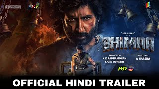 Bhimaa 2024 Official Hindi Trailer  Priya Gopichand  Bhimaa New Hindi Movie  Arban Studios [upl. by Gilman22]