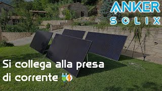 Anker SOLIX Solarbank 2 E1600 Pro Risparmia sulla bolletta Si collega alla presa di casa [upl. by Krystal]