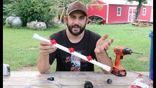 Building an Automatic Waterer for the Quail [upl. by Chester]