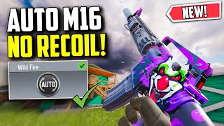 AUTO M16  No Recoil  Fast ADS Build BEST GUNSMITH [upl. by Soilisav]