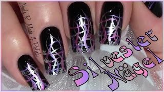 Silvester Nageldesign schnell amp einfach  Quick amp Easy New Years Eve Nail Art [upl. by Edmanda602]