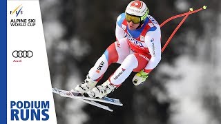 Beat Feuz  Mens Downhill  Kvitfjell  2nd place  FIS Alpine [upl. by Thelma]