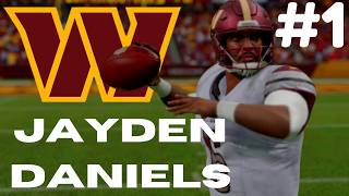 JAYDEN DANIELS IS THE FUTURE  Madden 25 Washington Commanders Franchise Ep1 [upl. by Radburn609]